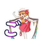 でか文字50音(あかさたな編)東方Project（個別スタンプ：30）