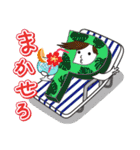 夏のPちゃん（個別スタンプ：12）