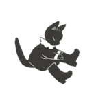 黒猫ノワール（個別スタンプ：14）