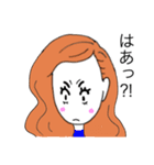 輝く女性（個別スタンプ：14）