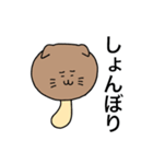 キノコねこ（個別スタンプ：22）