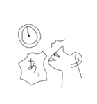 あ しか言わない猫（個別スタンプ：2）