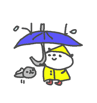 梅雨の楽しいパンダ×雨の幸運パンダ（個別スタンプ：3）