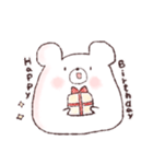 もちぷよ しろくま。（個別スタンプ：34）