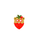 かわいいイチゴ（個別スタンプ：8）