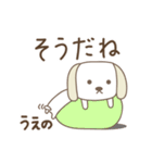 うえのさんイヌ dog for Ueno（個別スタンプ：37）