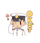 ゆるかわ軍人さん（個別スタンプ：2）