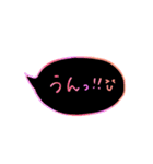 ほんわか手書き文字カラフル【きもち】（個別スタンプ：27）