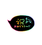 ほんわか手書き文字カラフル【きもち】（個別スタンプ：40）