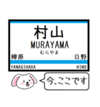 長野私鉄 長野線 今この駅だよ！タレミー（個別スタンプ：11）