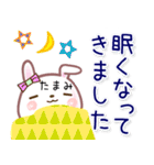 たまみ●でか文字■ゆる敬語名前スタンプ（個別スタンプ：34）