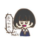 やる気がない女の子（個別スタンプ：15）