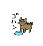 しあわせねこのフック（個別スタンプ：3）