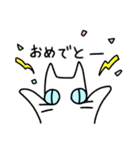 しろねこのしろさん（個別スタンプ：34）