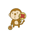 pucci monkey 1（個別スタンプ：35）