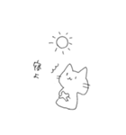 手描きゲームねこ（個別スタンプ：13）