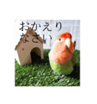 コザクラインコ よく使うスタンプ（個別スタンプ：6）