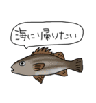 たのしいきけんな魚スタンプ（個別スタンプ：10）