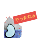 無言ちゃんスタンプ応援ver.（個別スタンプ：10）