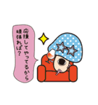 【キノコねこ】と【目キノコ】スタンプ（個別スタンプ：34）