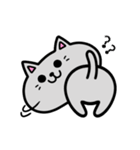 ゆるねこ(仮)（個別スタンプ：4）