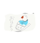 鳥人間なぜ（個別スタンプ：13）