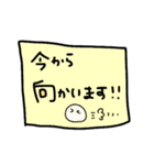 簡単なお返事を敬語で。（個別スタンプ：27）