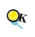 定番テニス(TENNIS)スタンプver.1（個別スタンプ：9）
