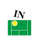 定番テニス(TENNIS)スタンプver.1（個別スタンプ：11）
