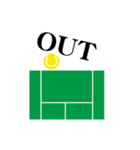 定番テニス(TENNIS)スタンプver.1（個別スタンプ：12）