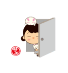 サエ＆うさまんマン（個別スタンプ：31）