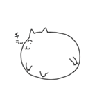 まるねこくん（個別スタンプ：4）