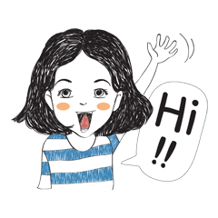 [LINEスタンプ] Jannys Secret