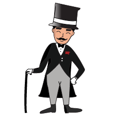 [LINEスタンプ] Gentle Gentleman