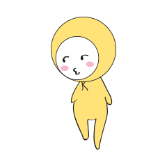 [LINEスタンプ] YELLOW MAN NOT ALONE