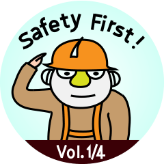 [LINEスタンプ] Mobile safety TBM Vol. 1/4 (English)