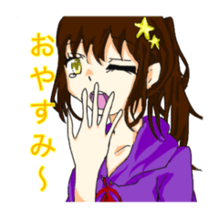 [LINEスタンプ] 平和な少年少女