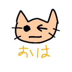 [LINEスタンプ] This is cat ？？