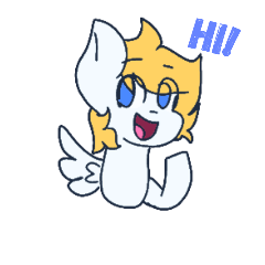 [LINEスタンプ] Rain the Pegasus