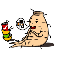 [LINEスタンプ] Ginseng Life soup