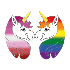 [LINEスタンプ] Unicorn Pride