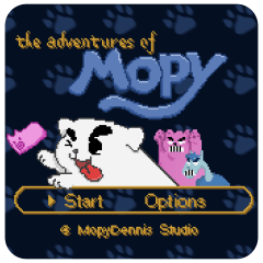 [LINEスタンプ] The Adventures of Mopy