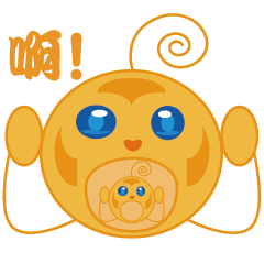 [LINEスタンプ] Oranges and Friends