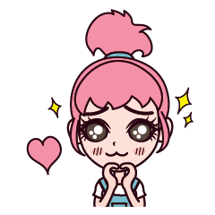 [LINEスタンプ] Bbia girl