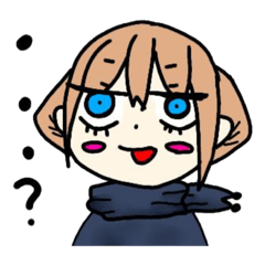 [LINEスタンプ] 愉快な女の子たちです。