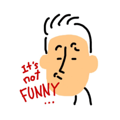 [LINEスタンプ] BORING MAN LIFE