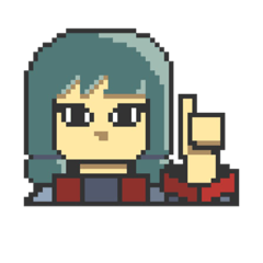 [LINEスタンプ] pixel chan