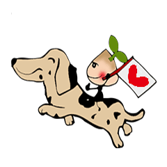 [LINEスタンプ] Seed man3( Dog)