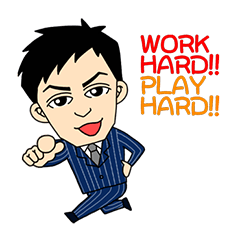 [LINEスタンプ] dragon nagata＆happy friends(remake)