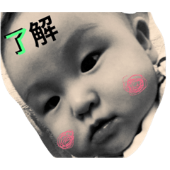 [LINEスタンプ] 男の子赤ちゃん